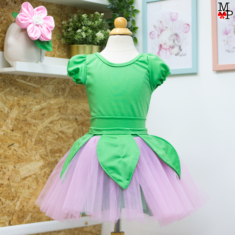 Set de tutu inspirado en Muñeca, Ropa cumpleaños niña rosado claro – Moda  Personalizada