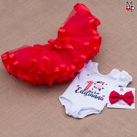 Set de tutu inspirado en Pop It, Ropa cumpleaños niña Pop it – Moda  Personalizada