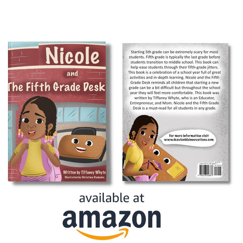 Nicole and the 5th Grade Desk