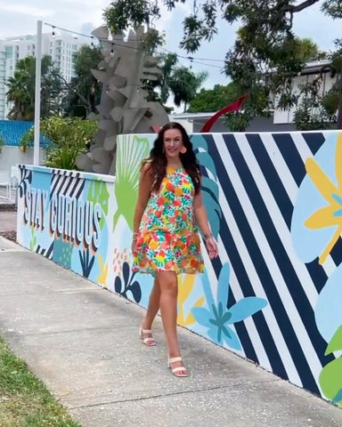 Stay Curious, Keep Growing - Sarasota Mural - Jenna | Vacayist