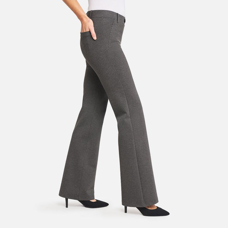 Betabrand Petite Dark Gray Boot Cut Classic Yoga Dress Pants SP - $58 -  From Lily