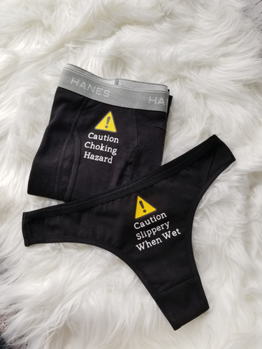 Property Of Couples Matching Underwear Set – Vulpine Vinyls