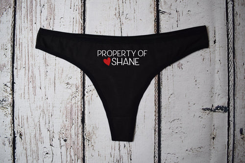 Underwear I Licked It so It's Mine SCREEN PRINT TRANSFER – Designs In Bling  By Naomi