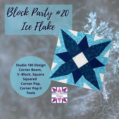 Ice Flake Block Party Block #20