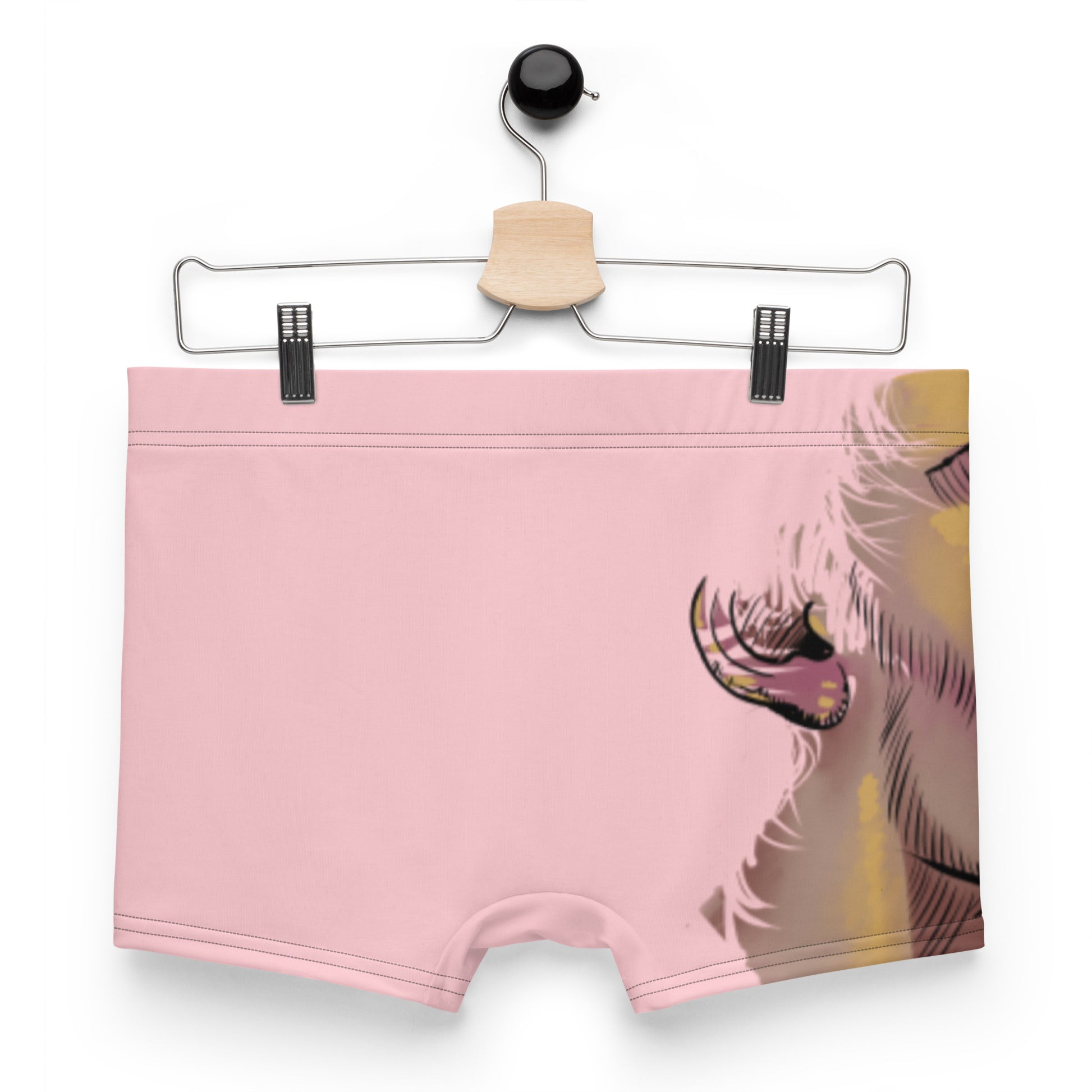 Calzoncillos boxer lengua color rosa –