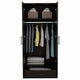 Rio Double Door Armoire, One Cabinet,  Hidden Drawer - Ecart