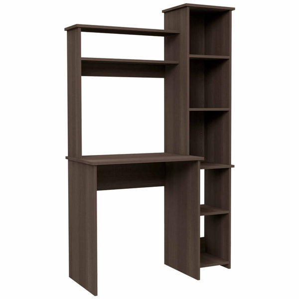 Nashville Writing Desk, Six Shelves - Ecart