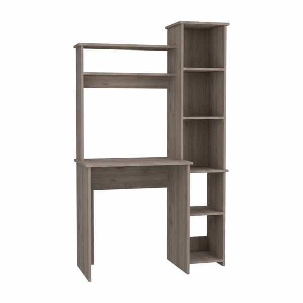 Nashville Writing Desk, Six Shelves - Ecart