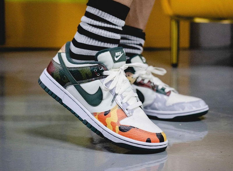 nike dunk sail multi camo outfit