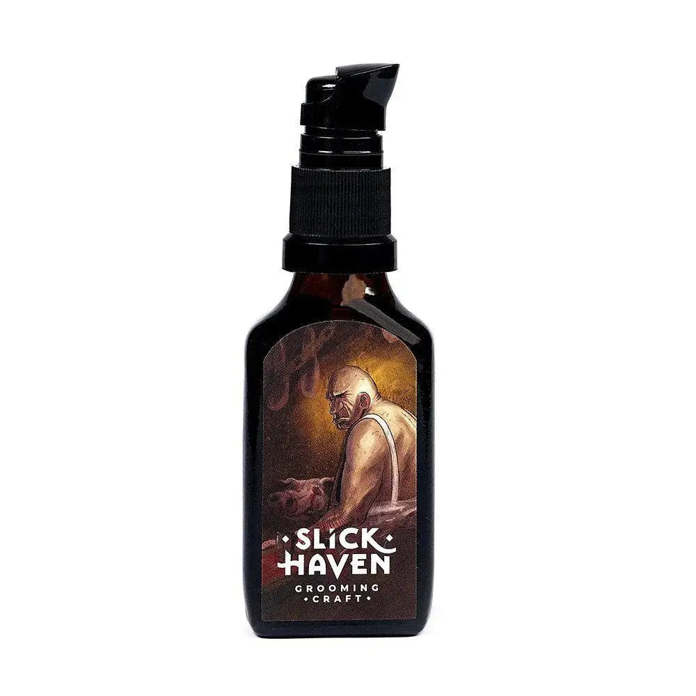 Slickhaven Beard Oil Greasy Butcher-Slickhaven-Skjeggolje-JKShop 30 ml