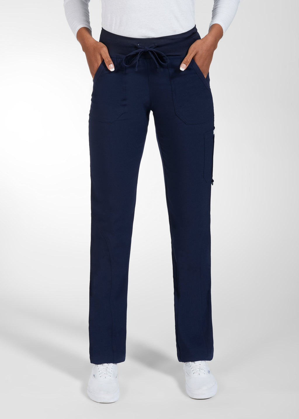 Buy Zeston Six Pocket Denim Cargo Pants for Women (26, Dark Blue) at