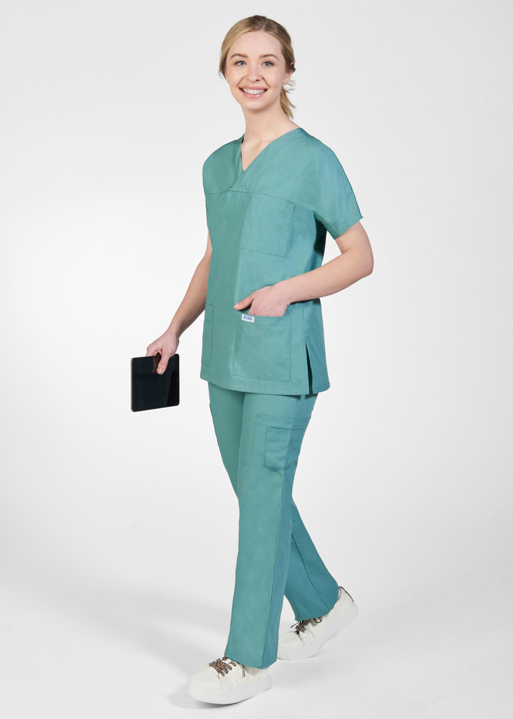 323/312 Fitted Women Scrub Set By Mobb Scrubs