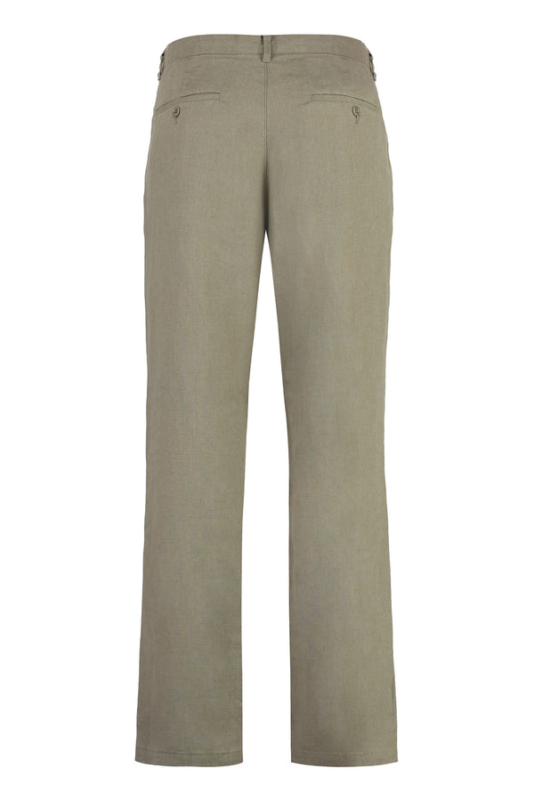 Linen trousers-1