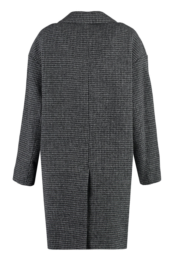 Limiza single-breasted wool coat-1