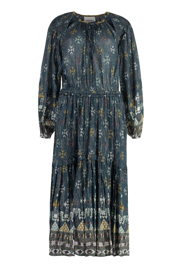 Fratela Printed cotton dress-0