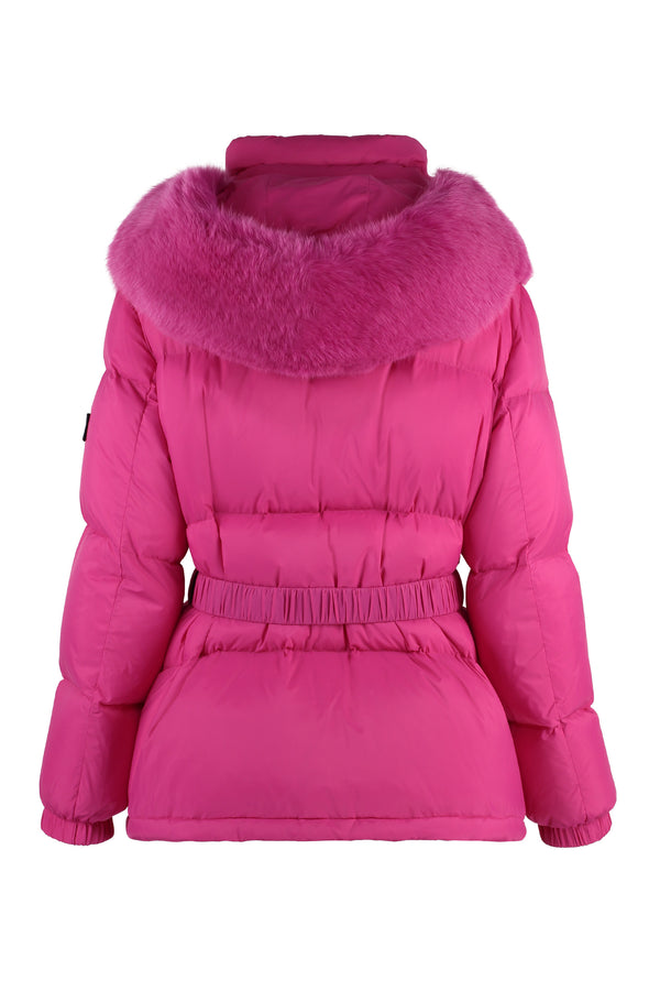 Hooded down jacket-1