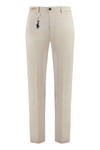 Pantaloni in cotone stretch