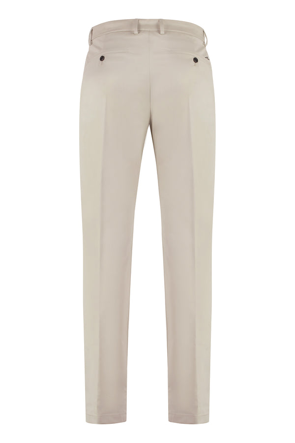 Pantaloni in cotone stretch-1