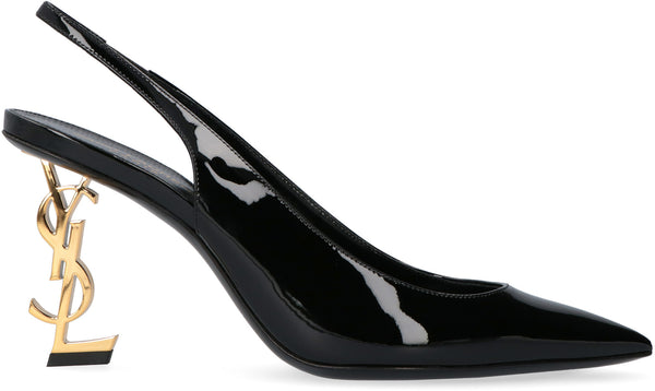 Opyum patent leather slingback pumps-1