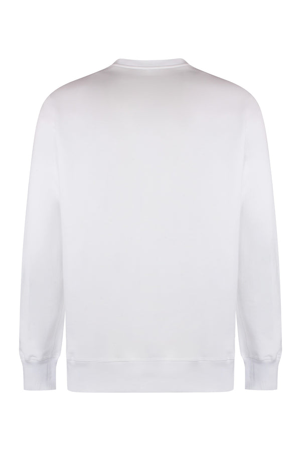 Cotton crew-neck sweatshirt-1