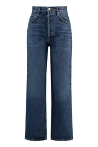 Ren 5-pocket straight-leg jeans