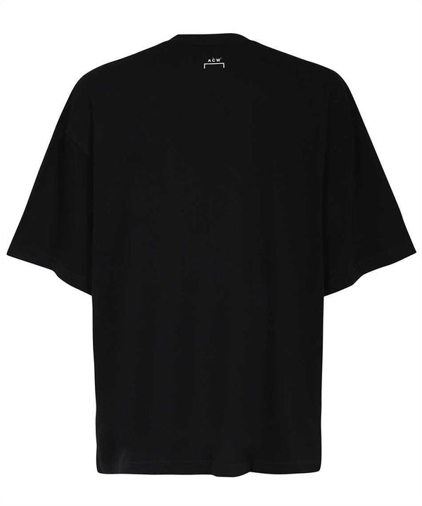 T-shirt in cotone con logo-1