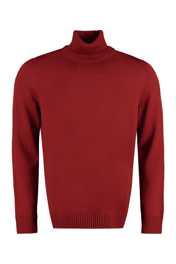 Turtleneck merino wool sweater-0