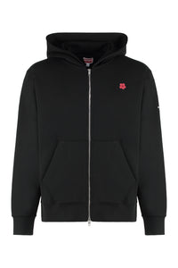 Cotton full zip hoodie