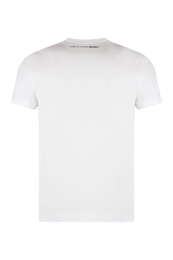 Cotton crew-neck T-shirt-1