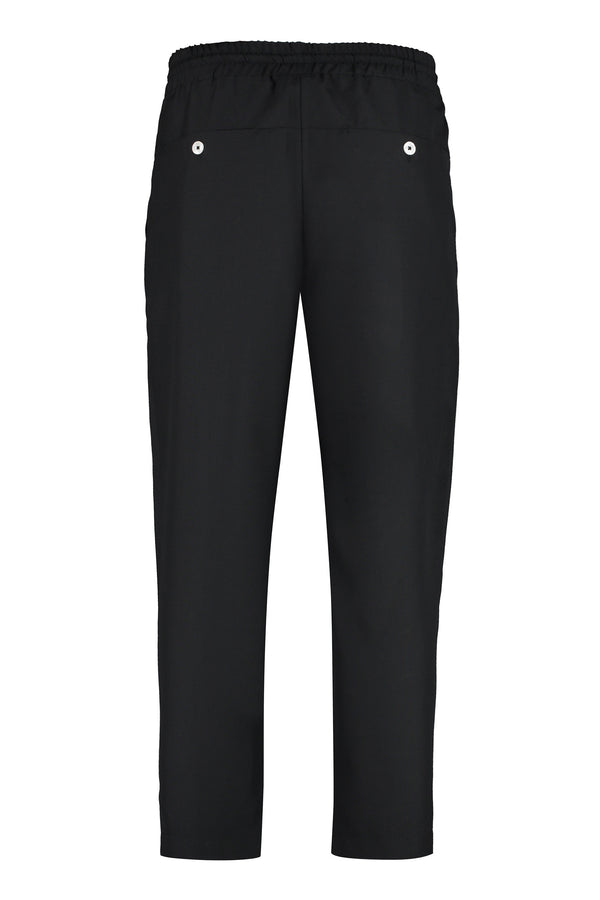 Signature wool trousers-1