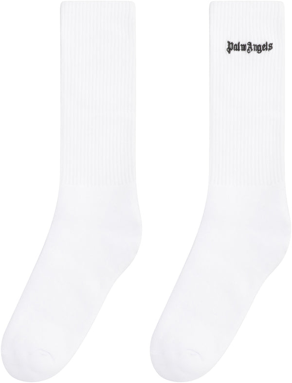 Cotton socks with logo-2