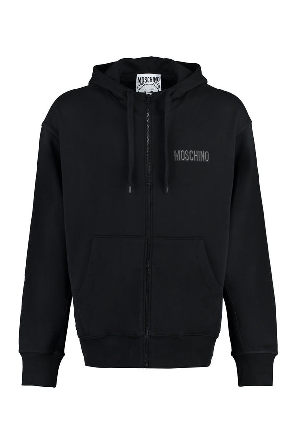 Felpa full-zip con cappuccio-0