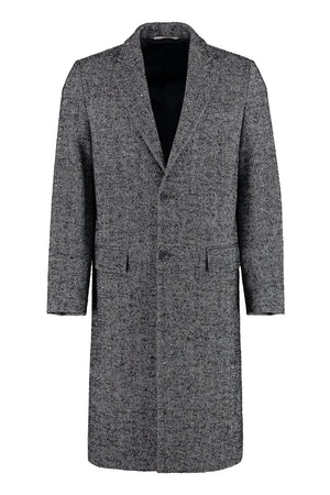 Cappotto in tweed misto lana-0