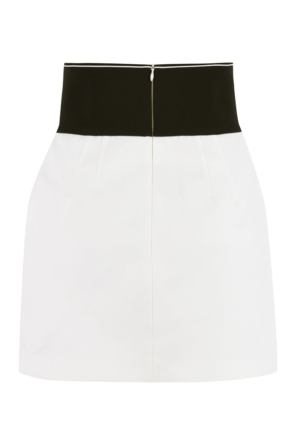 Cotton mini-skirt-1