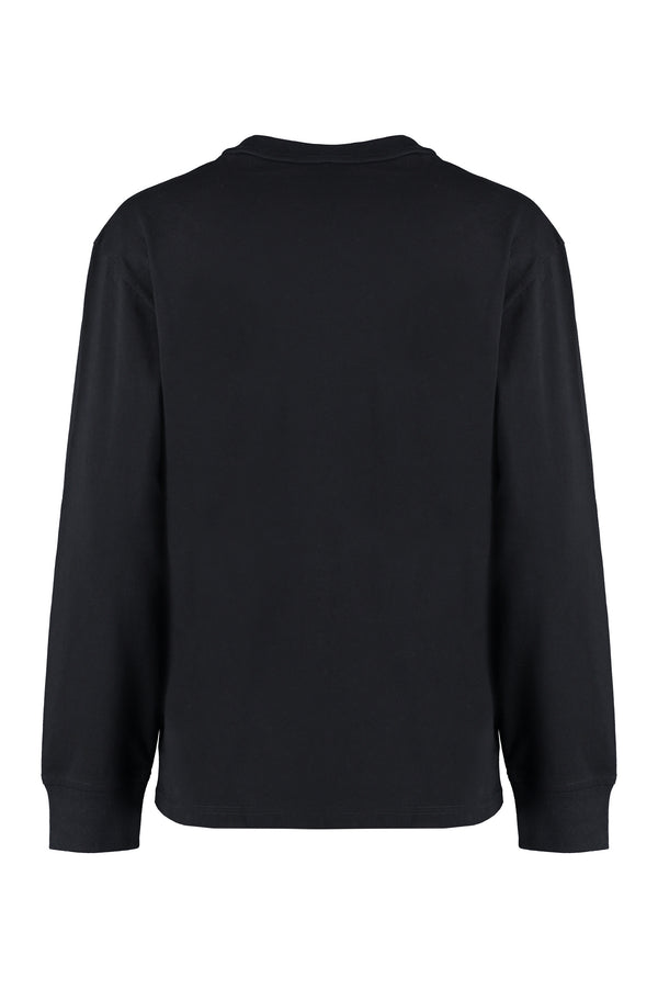 Long sleeve cotton t-shirt-1