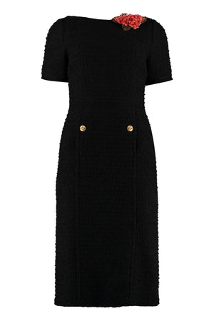 Tweed sheath dress-0