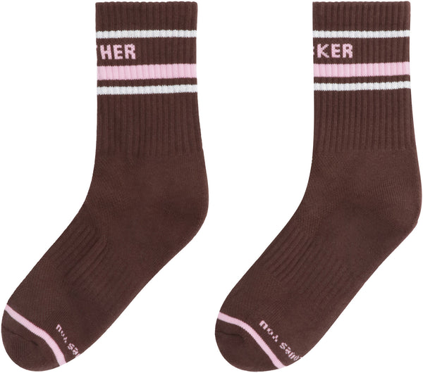 Logo cotton blend socks-2