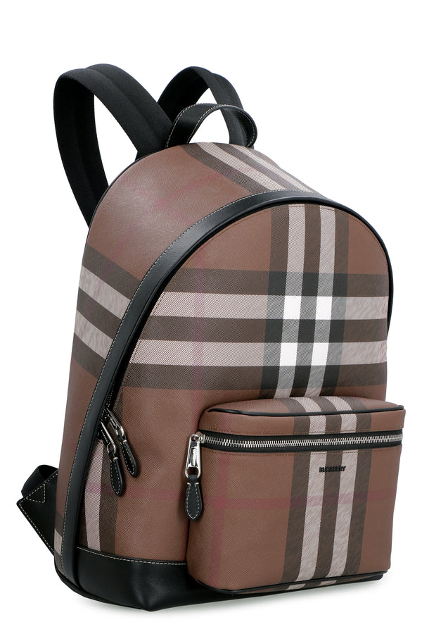 Checked backpack-2
