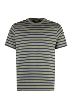 T-shirt girocollo Emilien in cotone-0