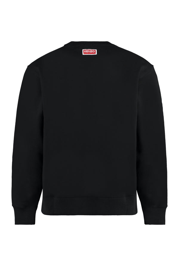 Cotton crew-neck sweatshirt-1