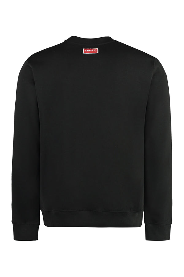 Cotton crew-neck sweatshirt-1