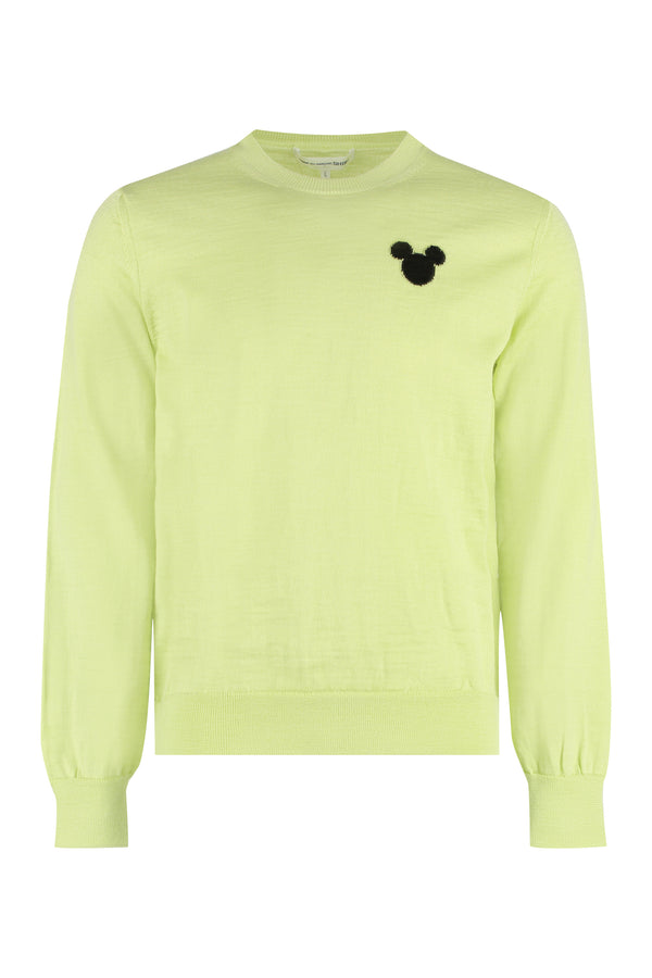 Comme des Garçons Shirt x Disney - Long sleeve crew-neck sweater-0