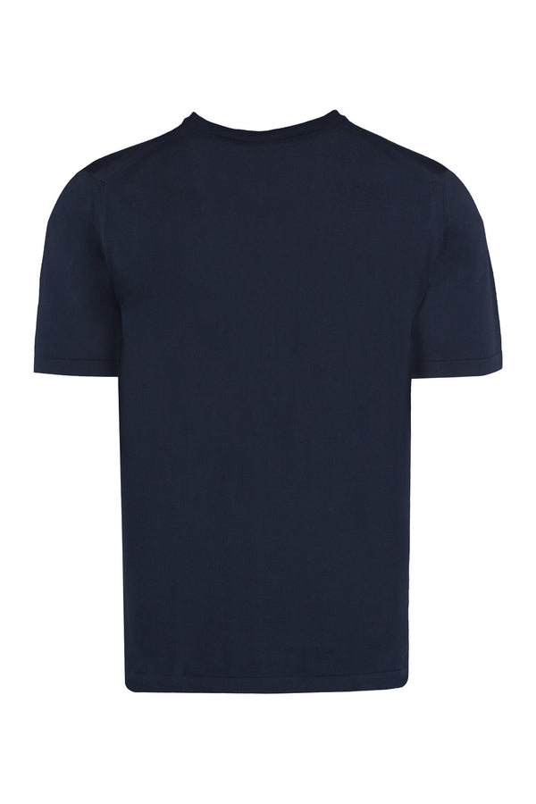 THE (Knit) - T-shirt in maglia di cotone-1
