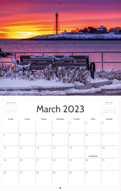 2023 Marblehead Calendar – Mark Katz Photography