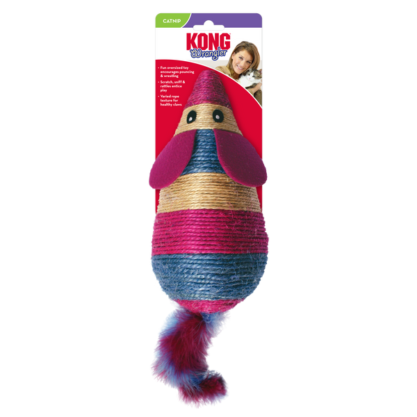 KONG Cat Toys Naturals Crinkle Fish Assorted
