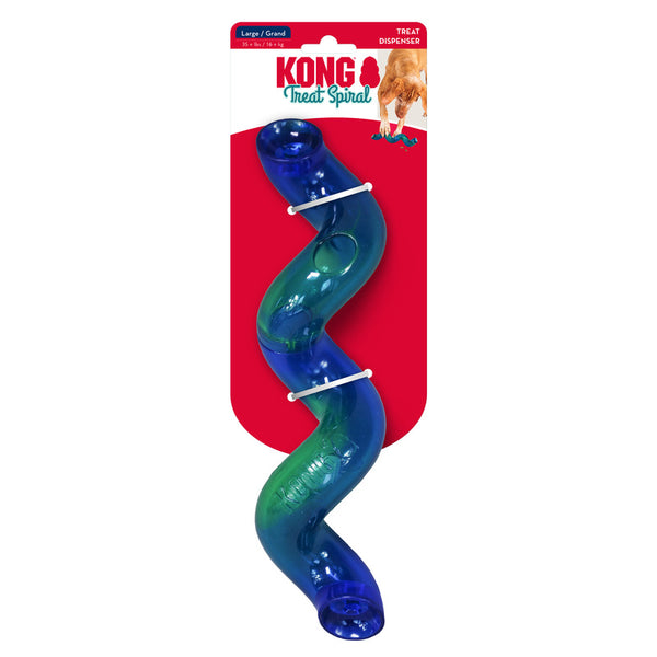 KONG Rewards Wally Dog Treat Dispenser Toy Blue/Red Medium/Large