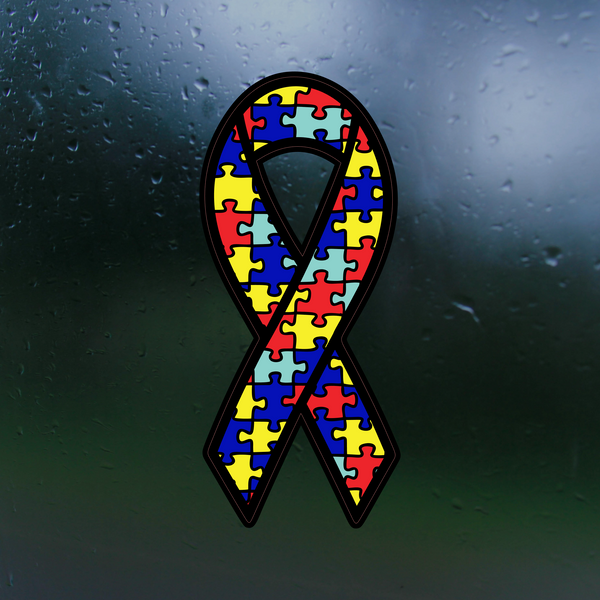 awareness ribbon decal