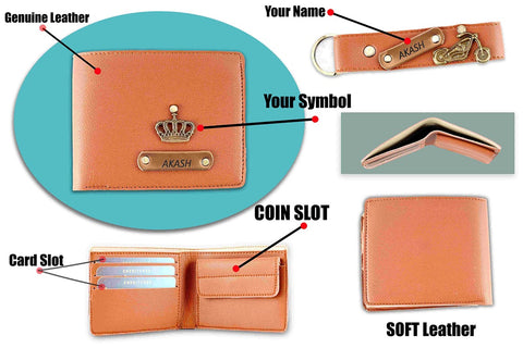 Personalized Keychain Wallet - Style & Function Combined