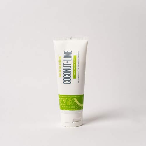 coconut and lime toothpaste