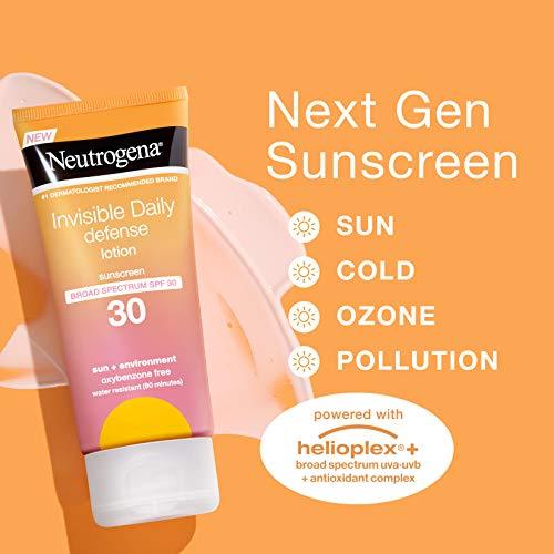 neutrogena invisible daily defense spf 30